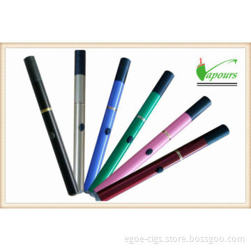 Womens 138mm Blue Dry Herb E-cig Vaporizer , 510 S Kit 600 Puffs 280mah